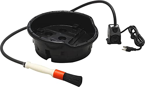 TCE AXH-PPW5GU Torin 5 Gallon Capacity Portable Plastic Automotive Parts Washer Cleaner to Degrease Small Parts and Tools, Black