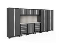 NewAge Products Inc. Bold Garage Cabinets, Include Lights/Include Backsplash, Gray, 56032
