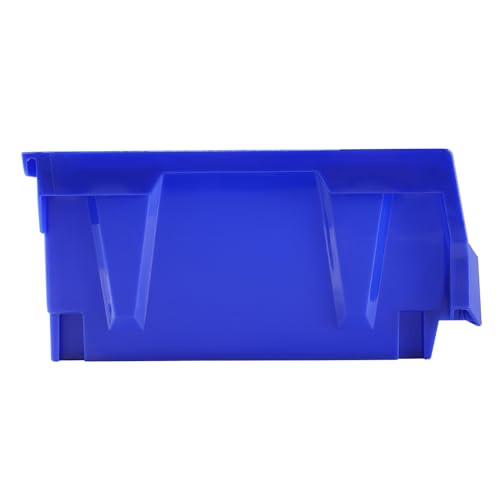 VEVOR Plastic Storage Bins 6 Pack (11 x 11 x 5-Inch), Hanging Stackable Storage Organizer Bins, Heavy Duty Stacking Containers for Closet, Garage, Office, Home, Pantry or Small Parts Organization