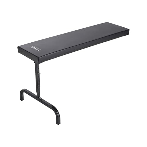 VEVOR Under Dash Creeper, 40 in, 330 lbs Load Capacity Rolling Mechanic Garage Creeper, 20.3-27.4 in Height Adjustable, Laying Down or Upright Inside of Car or Truck, Easy Fold Support for Garage Shop