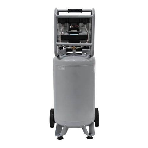 California Air Tools 20020 2.0 HP Ultra Quiet and Oil-Free Air Compressor with Wheels, 20 Gallon Tank Capacity, 70 dB Noise Level, Electric, Portable
