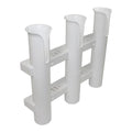 SeaSense 3-Rack Fishing Rod Holder for Your Boat, Pontoon, Garage – Convenient Storage for Fishing Poles, Pliers, Filet Knives & Other Gear – Mounting Hardware Included, Snaps Together Easily