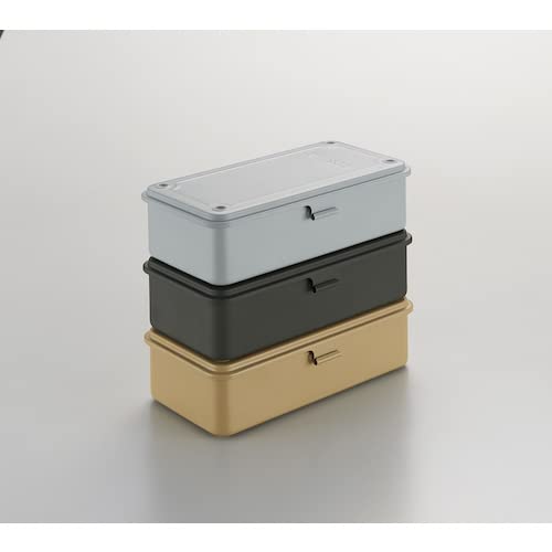 TRUSCO T-190MBK Trunk Tool Box, 8.0 x 4.3 x 2.2 inches (203 x 109 x 56 mm), Matte Black