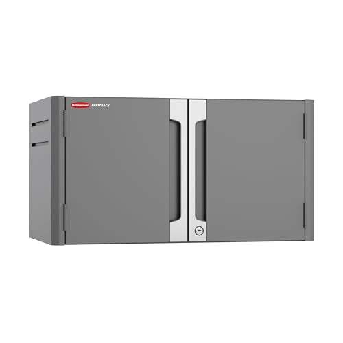Rubbermaid FastTrack Single 2-Door Cabinet, Garage Storage Systems, Garage Organization