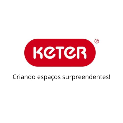 Keter 'Kis Jolly Utility Plastic Cupboard, 1 Piece, Dark Grey/Black, 9734000 0444 01
