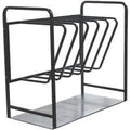 Werner 45.5 in. H x 24 in. W x 48 in. L Black Ladder Shelving Ladder Rack Steel