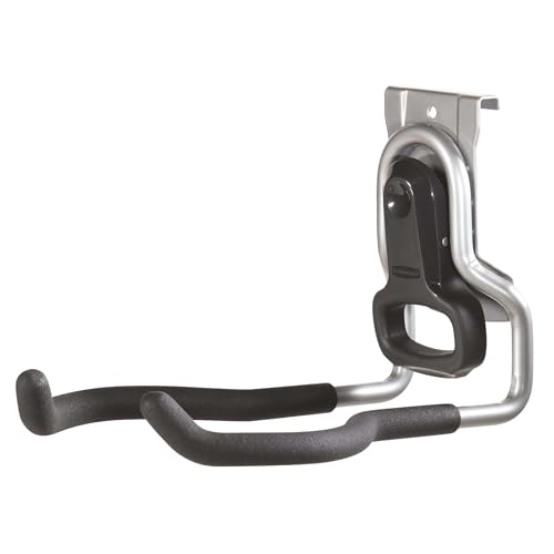 Rubbermaid Garage FastTrack Power Tool Holder Satin Nickel Wall Mounted Storage System Holds up to 50 pounds for Home/Garage/Tool Organization