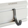 4-Pack - 3" Dia. J-Hook Set for Gladiator Gearwall and Geartrack Storage System, 20 lb Rating, Grey, Made in USA