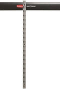 Rubbermaid Garage FastTrack Upright 25" Satin Nickel Wall Mounted Storage System Direct Mount for FastTrack Garage Rail Garage/Home Organization