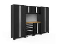 NewAge Products Bold Series Black 7 Piece Set, Garage Cabinets, 63058