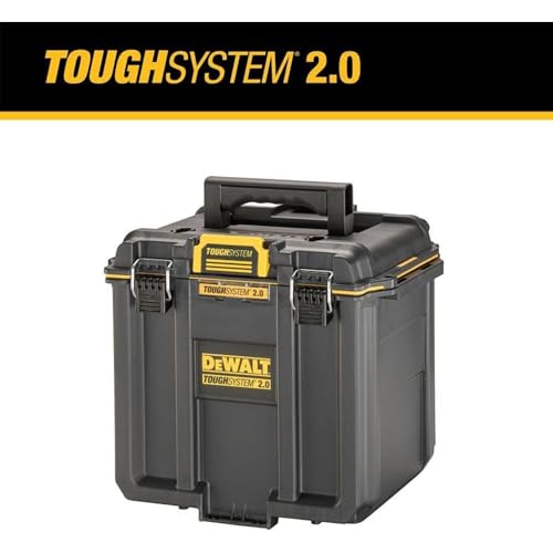 DEWALT TOUGHSYSTEM 2.0 Compact and Durable Deep Toolbox with Removable Dividers (DWST08035)