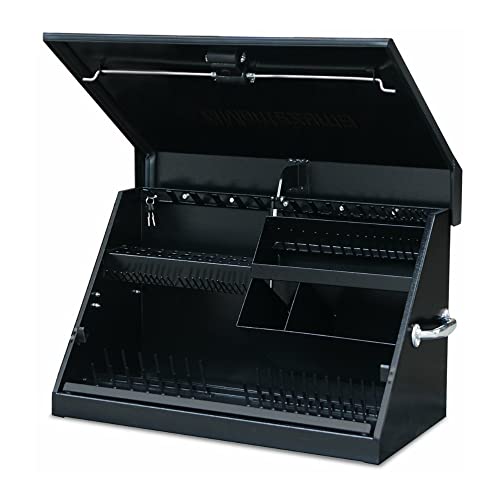 Montezuma ME300B 30-Inch Portable TRIANGLE Toolbox, Black