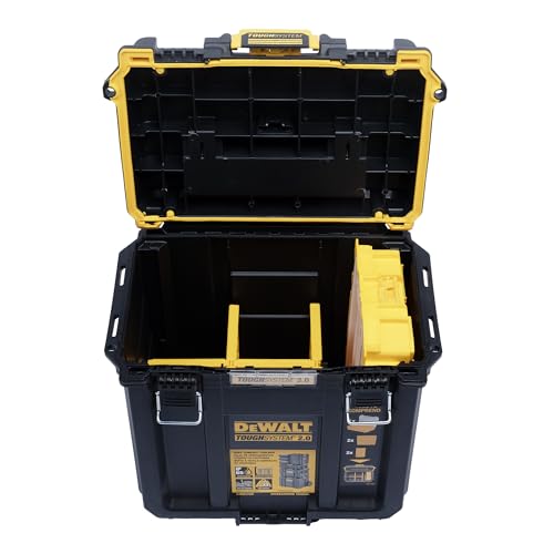 DEWALT TOUGHSYSTEM 2.0 Compact and Durable Deep Toolbox with Removable Dividers (DWST08035)