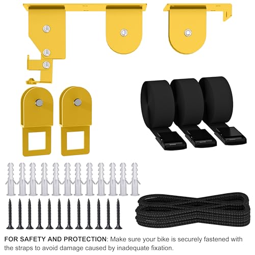 KOSEOO 2 Pack Kayak Hoist for Garage Ceiling Storage, Kayak Lift Pulley System with 85 lbs Capacity for Lightweight Kayak, Ladder, Bike, Surfboard