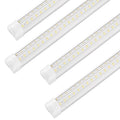 XLNYUUI Led Shop Lights, 4FT LED Light 50W 6500K 7000LM Daylight,Led Garage Light,Linkable Clear Cover Integrated V-Shape for Garage Warehouse Workbench Workshop(4-Pack)