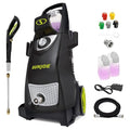 Sun Joe Pressure Washer, Electric Power Washer, Heavy-Duty 2500 Max PSI (2030 PSI PWMA Rated)-Portable Cleaning & Washing Machine System with Patios & Sidewalks, SPX3000