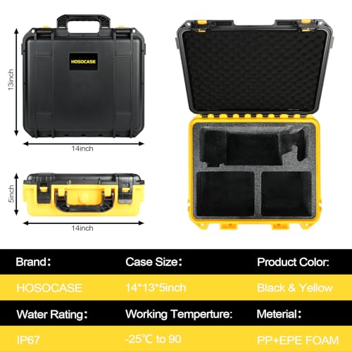 Case for Dewalt Oscillating Multi Tool: Hard Carrying Case Storage Organizer Tool Box for Dewalt 20V Max Cordless Multitool Oscillating DCS356 | DCS354 | DCS353 | Battery | Charger | Tool Accessories
