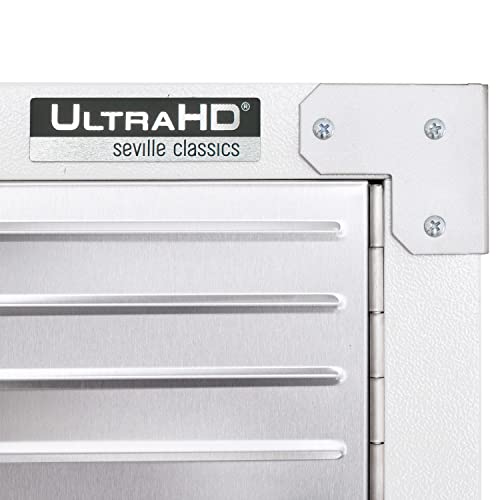 Seville Classics UltraHD® Stacking Top Cabinet, White
