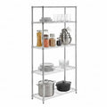 Honey-Can-Do 5-Tier Heavy Duty Adjustable Shelving Unit, 200-lb Per Shelf NSF Certified Metal Storage Rack, Chrome Wire Shelf for Garage Kitchen Pantry, 36 x 14 x 72 in