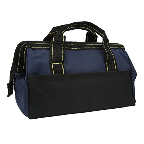 Saluaqui 24 Inch Inch Tool Bag Husky Tool Bag Hea 18in Duty Storage Wide Mouth Handbag for Workshop Home Multi Pockets Easy Access Design