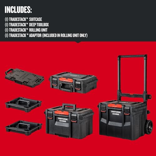 CRAFTSMAN TRADESTACK Rolling Tower (CMST60420)