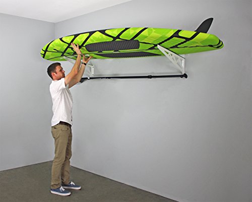 SafeRacks Paddleboard Rack - White (24")