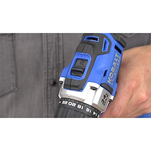 Kobalt 24-Volt Max Lithium Ion (Li-ion) 1/2-in Cordless Brushless Drill with Battery and Soft Case