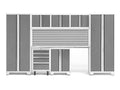 NewAge Products Bold Series White 8 Piece Set, Garage Cabinets, 54936