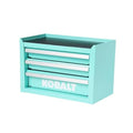 Mini 3-Drawer Steel Tool Box Teal