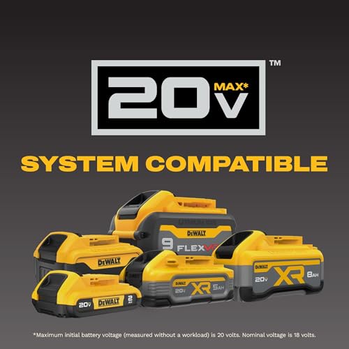DEWALT 20V MAX Cordless Impact Wrench with Hog Ring Anvil, Brushless High Torque 1/2 Impact Gun, 4-Mode Speed, Includes Battery, Charger and Kit Bag (DCF900P1)