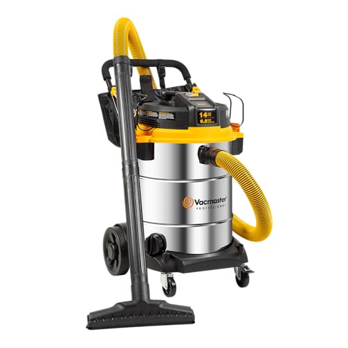 Vacmaster Professional Beast Series 14-Gallon* 6.5 Peak HP† Wet/Dry Vacuum - VJE1412SW 0203