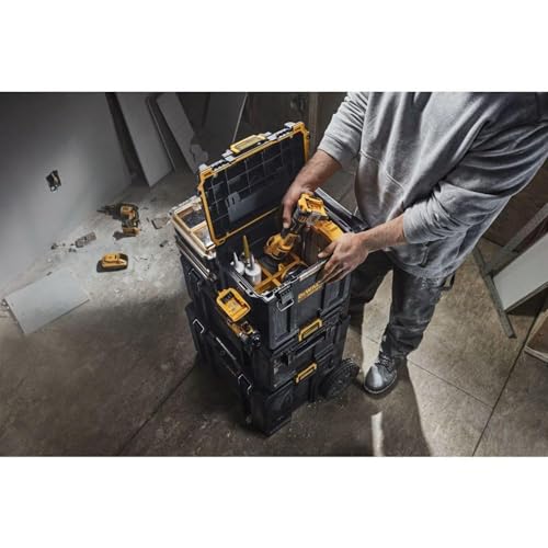 DEWALT TOUGHSYSTEM 2.0 Compact and Durable Deep Toolbox with Removable Dividers (DWST08035)