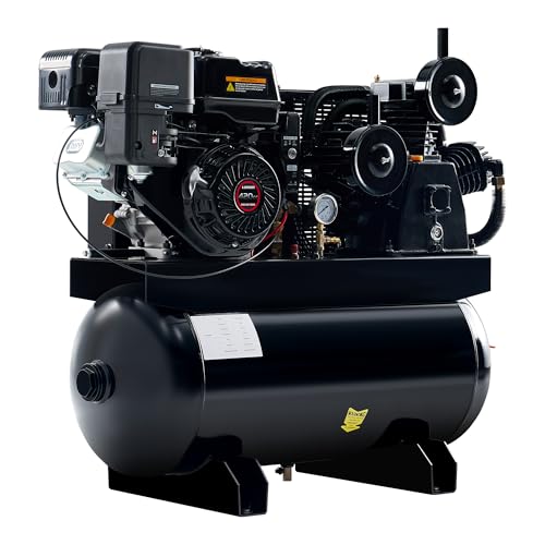 Albott 13HP Gas Air Compressor 30 Gallon Portable Horizontal Tank