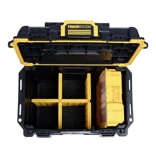 DEWALT TOUGHSYSTEM 2.0 Compact and Durable Deep Toolbox with Removable Dividers (DWST08035)
