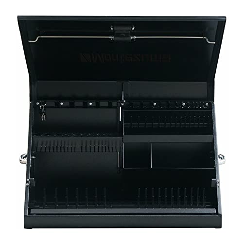 Montezuma ME300B 30-Inch Portable TRIANGLE Toolbox, Black