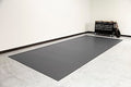 G-Floor Lite Diamond Tread Pattern Slate Grey Vinyl Rollout Garage Flooring Protector Mat for the Garage and Beyond - 7'6" x 14' Size