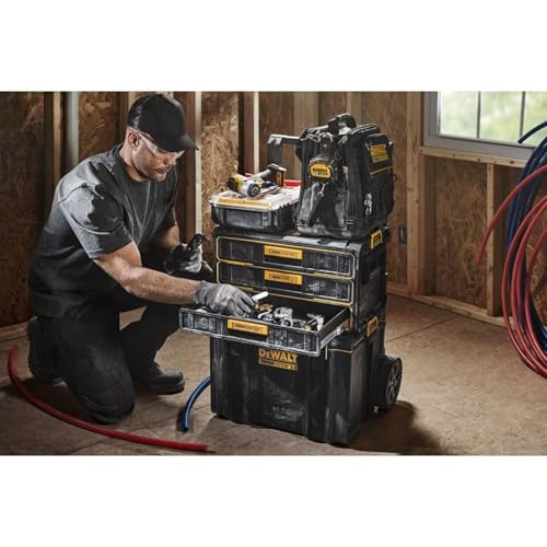 DEWALT TOUGHSYSTEM 2.0 Tool Organizer and Storage 3 Drawer Unit (DWST08330)