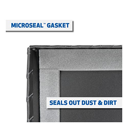 UWS EC10473 69-Inch Matte Black Heavy-Wall Aluminum Truck Tool Box with Low Profile, RigidCore Lid