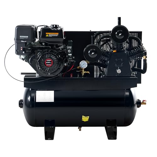 Albott 13HP Gas Air Compressor 30 Gallon Portable Horizontal Tank
