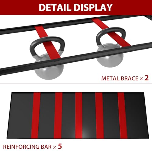 KIFDYTH 84 H*55 W*24.05 D Storage Shelves Heavy Duty, 3500 LBS Garage Shelving, 5 Tier Adjustable Metal Garage Shelving Units, for Garage Storage, Warehouses, Basement