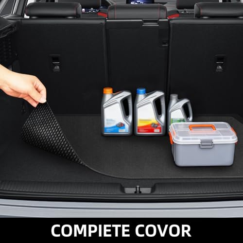 AiBOB Garage Floor Mat, 60 X 72 inches, Oil Spill Mat Under Car, Waterproof Backing Absorbent Pad Protects Floor, Durable, Reusable, Black