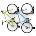 WALMANN BIKEPAL No Lifting Wall Mount Swivel Bike Rack, Vertical Bike Wall Hangers for Garage Space Saving Bike Storage Solution(2 Pack)