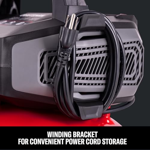 CRAFTSMAN 6 Gallon Portable Pancake Air Compressor, Oil-Free, Max 150 PSI, 1 HP, 2.6 SCFM @ 90 PSI, with 25 ft Air Hose and 2 Quick Couplers, Model CMXECXA0210641C