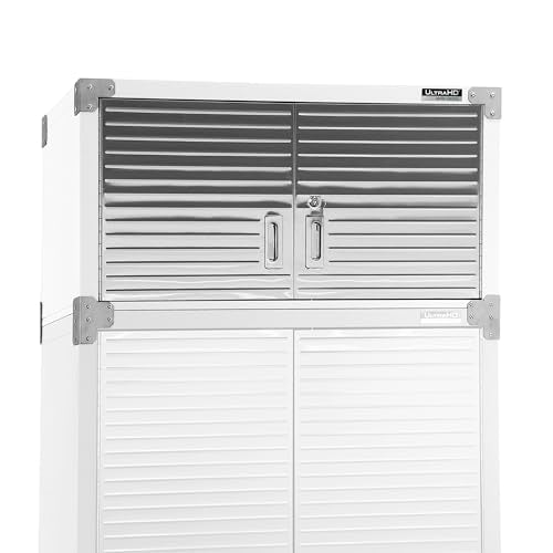 Seville Classics UltraHD® Stacking Top Cabinet, White