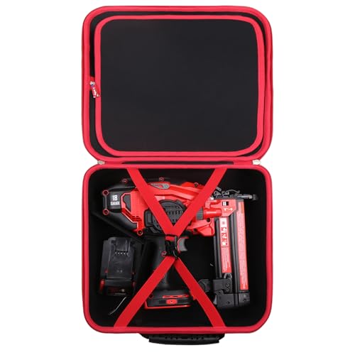 worfty Hard Case for CRAFTSMAN V20 Brad Nailer Cordless 18GA (CMCN618B), Case Only (for CMCN618B)