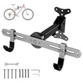 BEISHI Heavy-Duty Bike Wall Mount for Garage Aluminum Alloy & Steel Folding Bicycle Rack,360° Rotation,Adjustable Hook, 66lbs Capacity Horizontal Indoor Bike Storage, for Road Mountain Hybrid Bikes