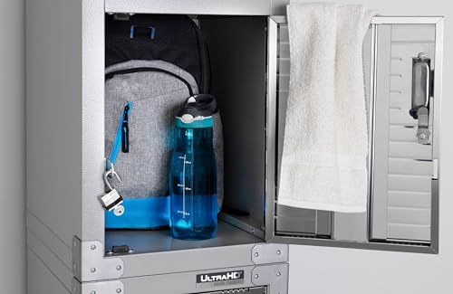 Seville Classics UltraHD® 4-Door Stackable Locker Cabinet, Granite