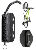 QAQ Swivel Bike Wall Mount, Vertical Bike Rack Garage Holds Up To 66lbs, Bike Hooks For Garage Space-Saving, Easy To Install -1 PACK
