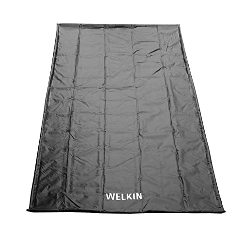 WELKIN Containment Mat,(8'5" x 22'),Non-Slip Garage Floor Mat - Heavy Duty Waterproof Protection from Snow, Rain and Mud for Cars