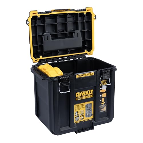 DEWALT TOUGHSYSTEM 2.0 Compact and Durable Deep Toolbox with Removable Dividers (DWST08035)